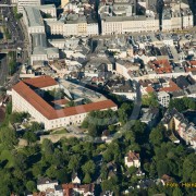 Schloss Linz mit Hauptplatz