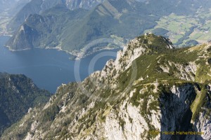 Traunstein mit Traunsee